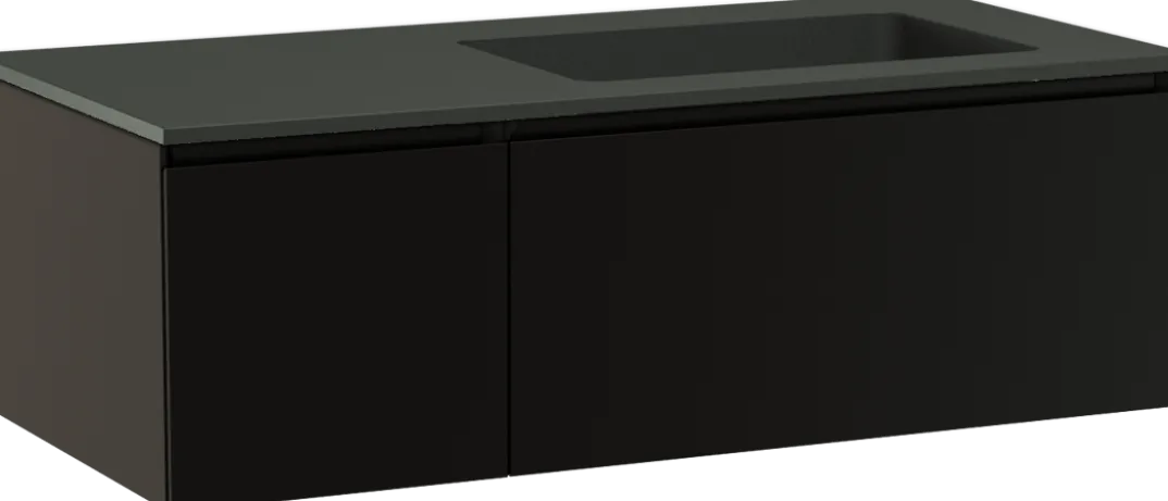 Storke Edge badkamermeubel met Scuro wastafel