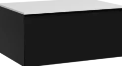 Storke Edge badkamermeubel met Tavola wastafelblad voor waskom(men)