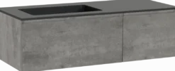 Storke Edge badkamermeubel met Scuro wastafel