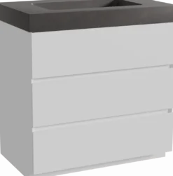 Storke Edge badkamermeubel met Scuro High wastafel