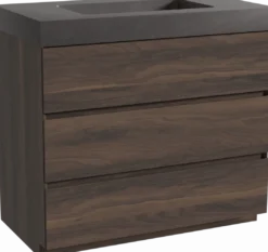 Storke Edge badkamermeubel met Scuro High wastafel