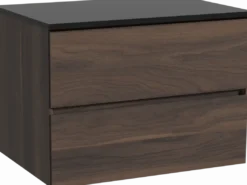 Storke Edge badkamermeubel met Panton wastafelblad voor waskom(men)