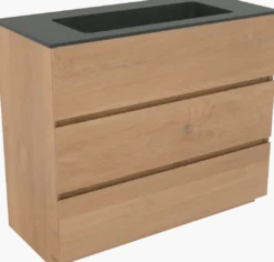 Storke Edge badkamermeubel met Scuro wastafel