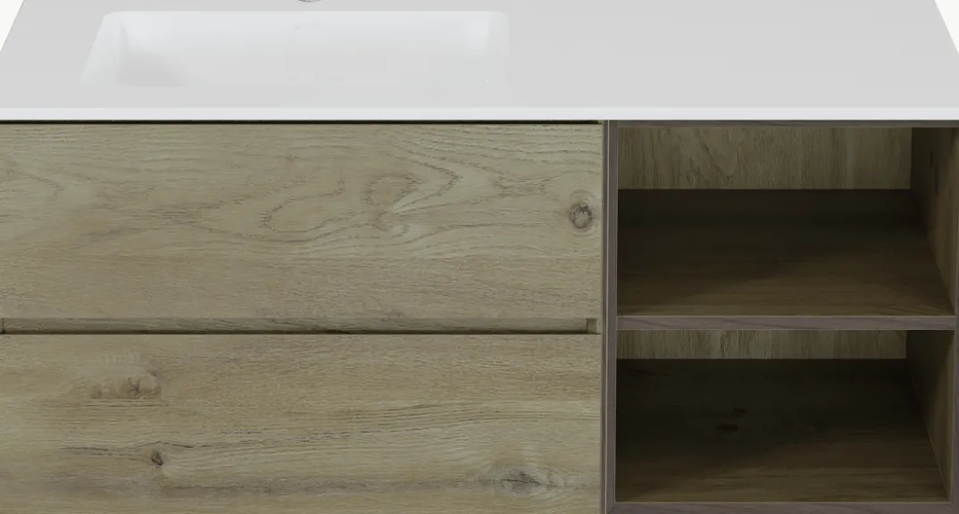 Storke Edge badkamermeubel met Bilia wastafel
