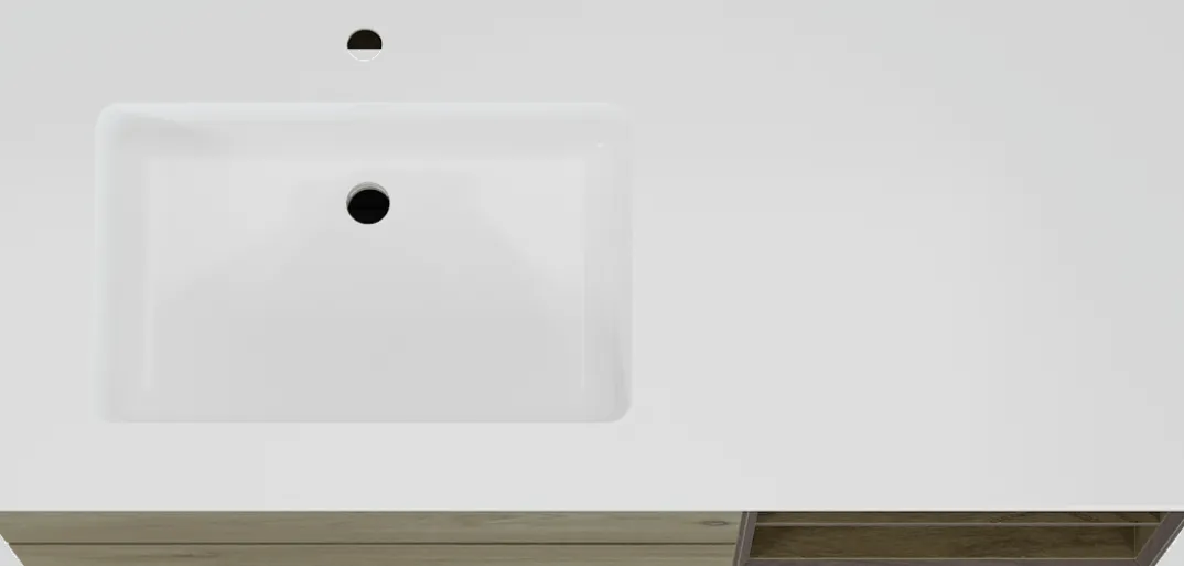 Storke Edge badkamermeubel met Bilia wastafel