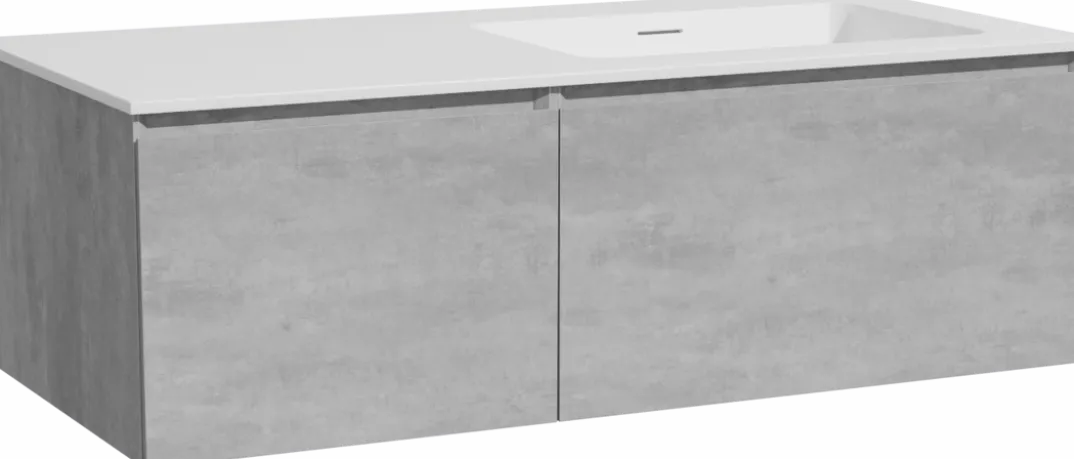 Storke Edge badkamermeubel met Mata wastafel