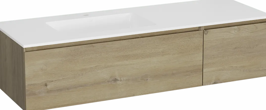 Storke Edge badkamermeubel met Bilia wastafel