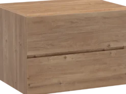 Storke Edge badkamermeubel met Panton wastafelblad voor waskom(men)