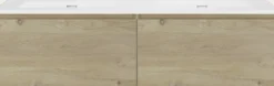 Storke Edge badkamermeubel met Kera wastafel, afvoerpluggen inbegrepen