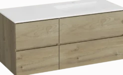 Storke Edge badkamermeubel met Bilia wastafel