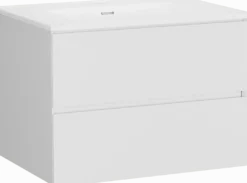 Storke Edge badkamermeubel met Kera wastafel, afvoerplug inbegrepen