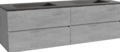 Storke Edge badkamermeubel met Scuro wastafel