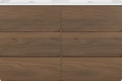 Storke Edge badkamermeubel met Kera wastafel, afvoerpluggen inbegrepen