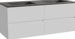 Storke Edge badkamermeubel met Scuro wastafel