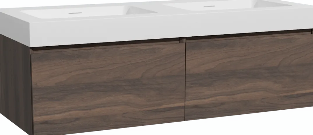 Storke Edge badkamermeubel met Mata High wastafel