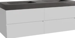 Storke Edge badkamermeubel met Scuro High wastafel
