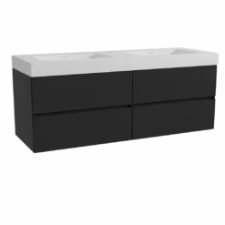 Storke Edge badkamermeubel met Mata High wastafel