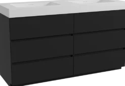 Storke Edge badkamermeubel met Mata High wastafel