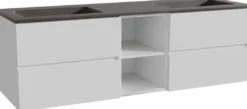 Storke Edge badkamermeubel met Scuro wastafel