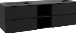 Storke Edge badkamermeubel met Scuro wastafel