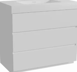Storke Edge badkamermeubel met Mata High wastafel