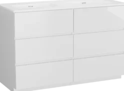 Storke Edge badkamermeubel met Kera wastafel, afvoerpluggen inbegrepen