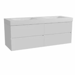 Storke Edge badkamermeubel met Mata High wastafel
