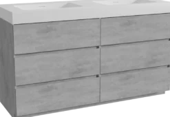 Storke Edge badkamermeubel met Mata High wastafel