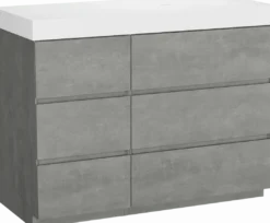 Storke Edge badkamermeubel met Mata High wastafel