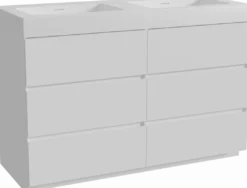 Storke Edge badkamermeubel met Mata High wastafel