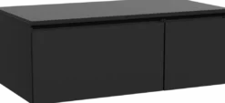 Storke Edge badkamermeubel met Panton wastafelblad voor waskom(men)