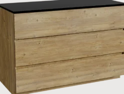 Storke Edge badkamermeubel met Panton wastafelblad voor waskom(men)