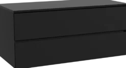 Storke Edge badkamermeubel met Panton wastafelblad voor waskom(men)
