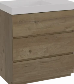 Storke Edge badkamermeubel met Jura wastafel