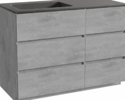 Storke Edge badkamermeubel met Scuro wastafel