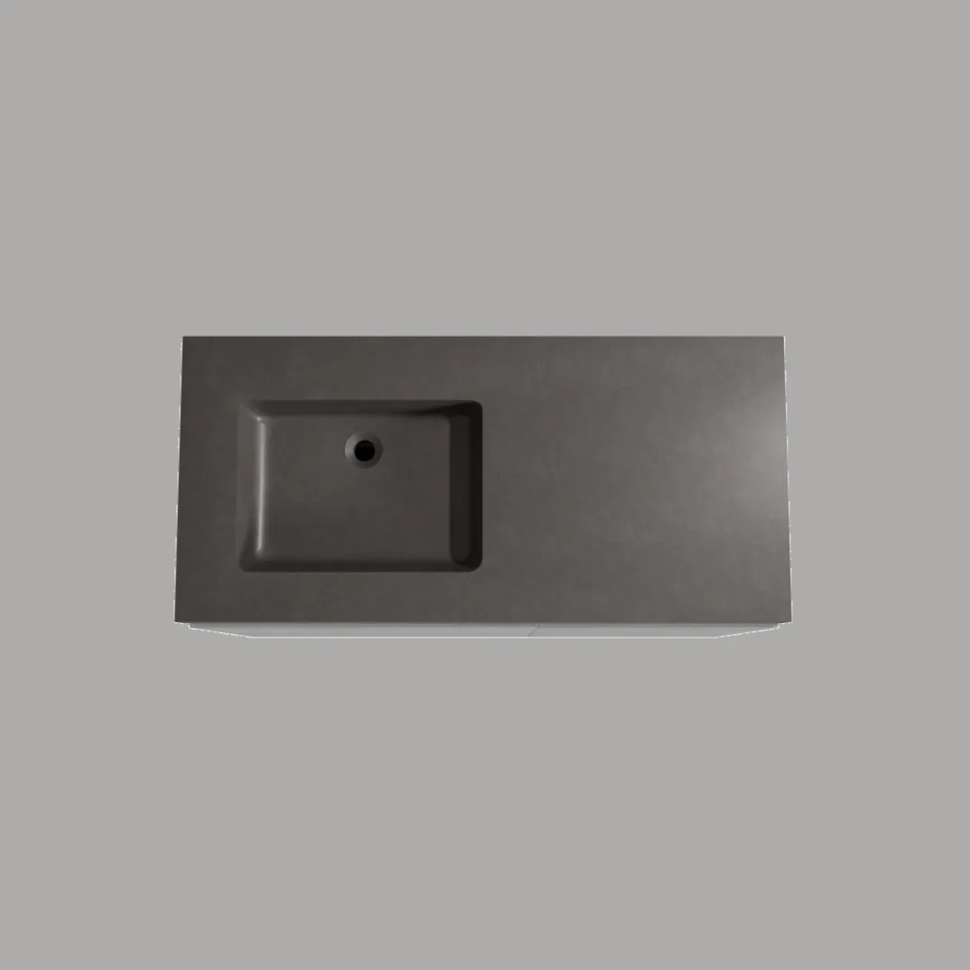 Storke Edge badkamermeubel met Scuro High wastafel