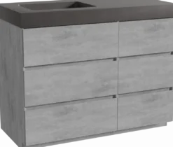 Storke Edge badkamermeubel met Scuro High wastafel