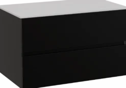 Storke Edge badkamermeubel met Tavola wastafelblad voor waskom(men)