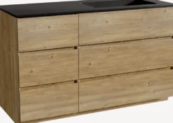 Storke Edge badkamermeubel met Scuro wastafel