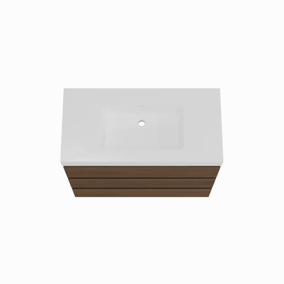 Storke Edge badkamermeubel met Mata High wastafel
