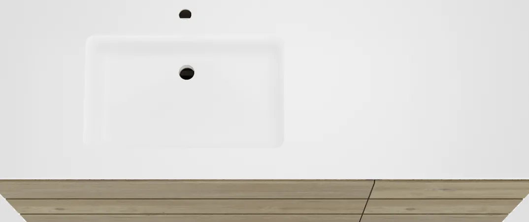 Storke Edge badkamermeubel met Bilia wastafel