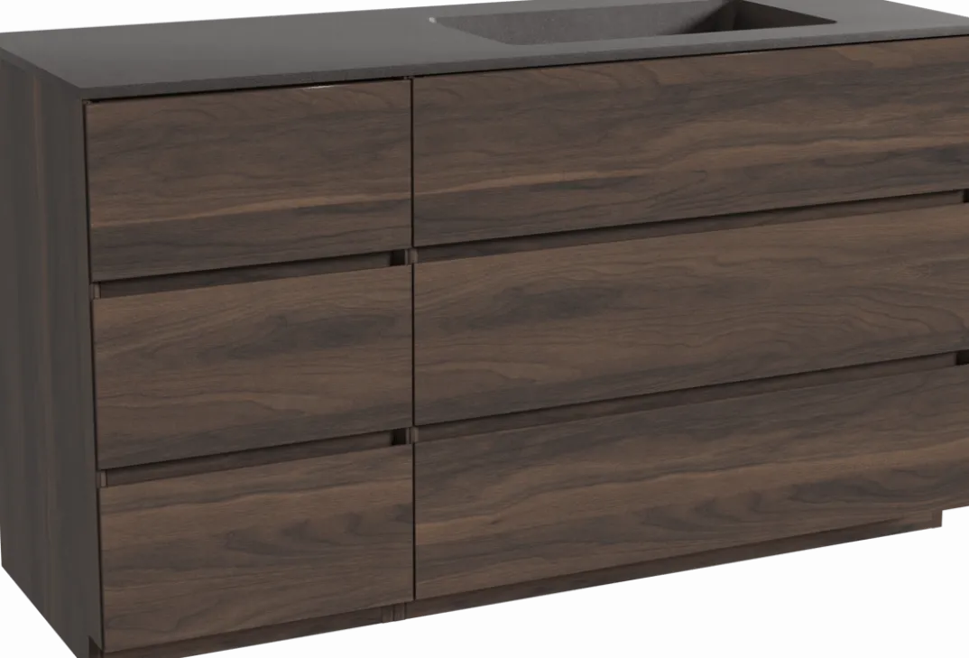 Storke Edge badkamermeubel met Scuro wastafel