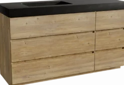 Storke Edge badkamermeubel met Scuro High wastafel