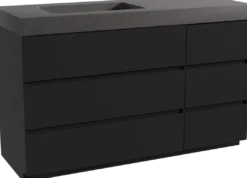 Storke Edge badkamermeubel met Scuro High wastafel