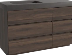Storke Edge badkamermeubel met Scuro High wastafel