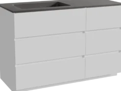 Storke Edge badkamermeubel met Scuro wastafel