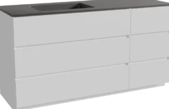 Storke Edge badkamermeubel met Scuro wastafel