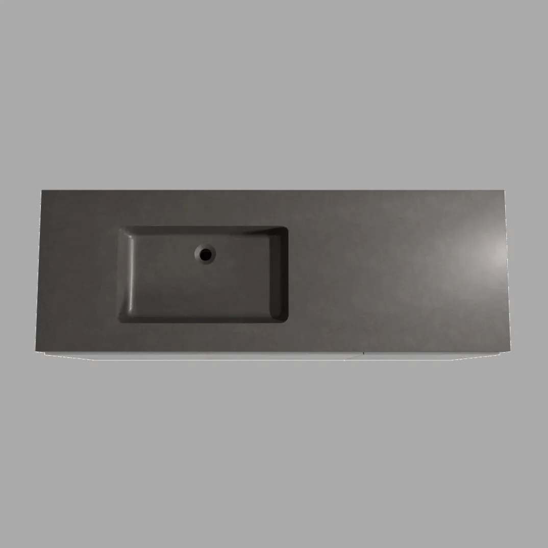 Storke Edge badkamermeubel met Scuro High wastafel