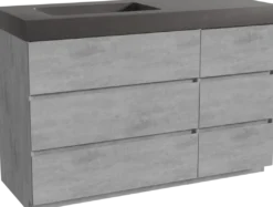 Storke Edge badkamermeubel met Scuro High wastafel
