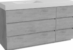 Storke Edge badkamermeubel met Mata High wastafel